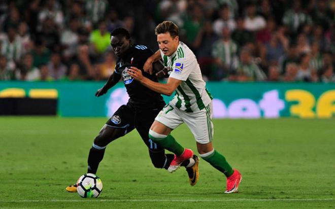 Francis, en un partido con el Betis.