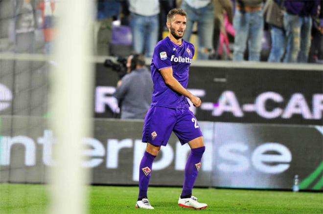Pezzela con la Fiorentina.