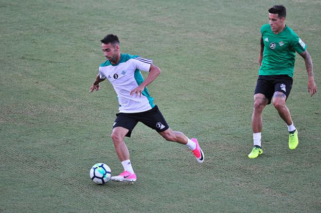 Rafa Navarro en un entrenamiento (Foto: Kiko Hurtado).