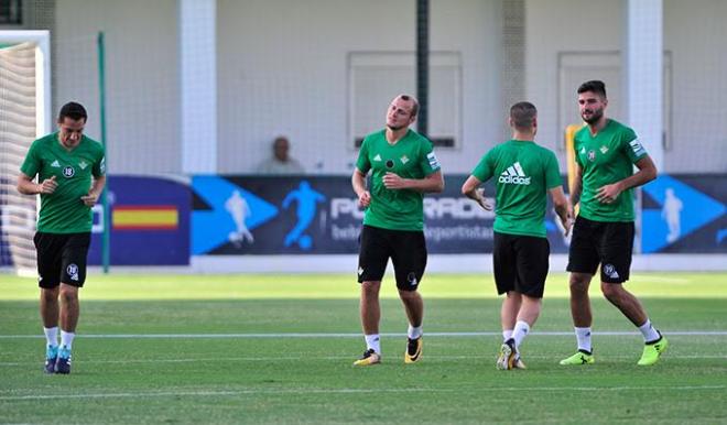 Zozulya en un entrenamiento (Foto: Kiko Hurtado).