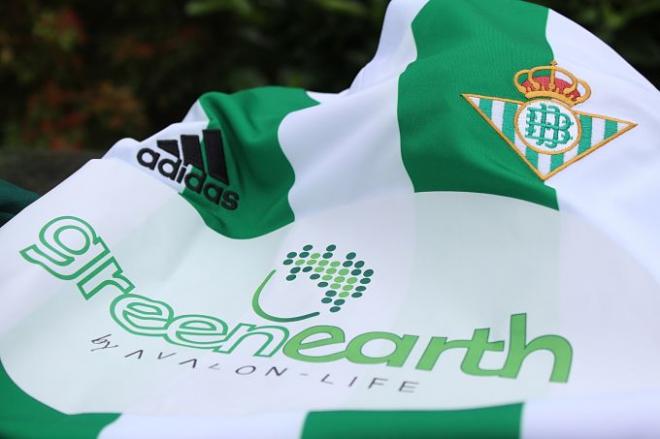 El Betis lucirá 'Green Earth' en su camiseta ante el Barcelona.