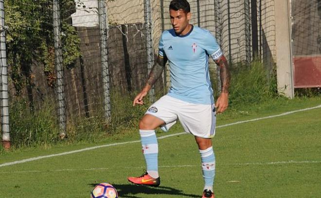 Hugo Mallo, lateral del Celta de Vigo.