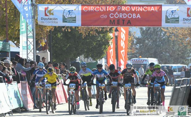 Imagen de la prueba ciclista.