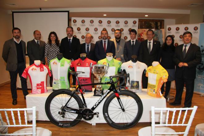 Presentación de la 64ª Vuelta Ciclista a Andalucía.