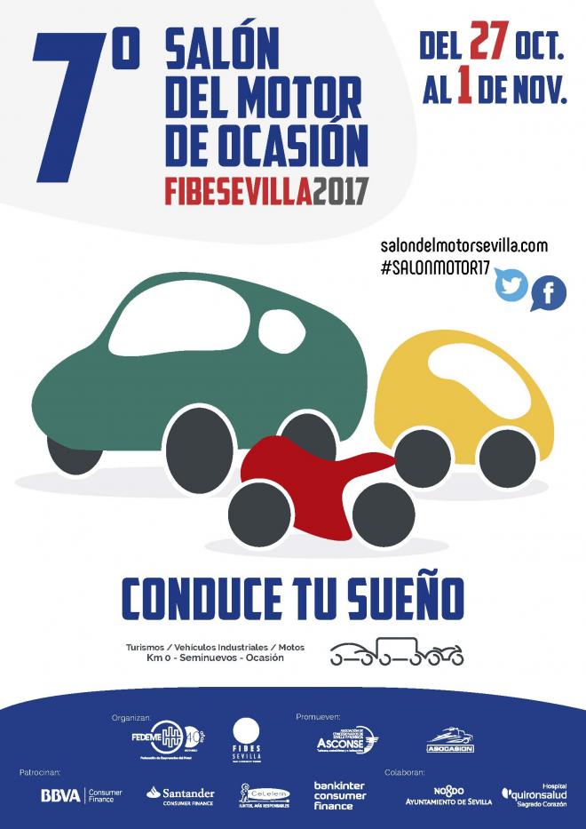 El cartel del 7º Salón del Motor de Ocasión.