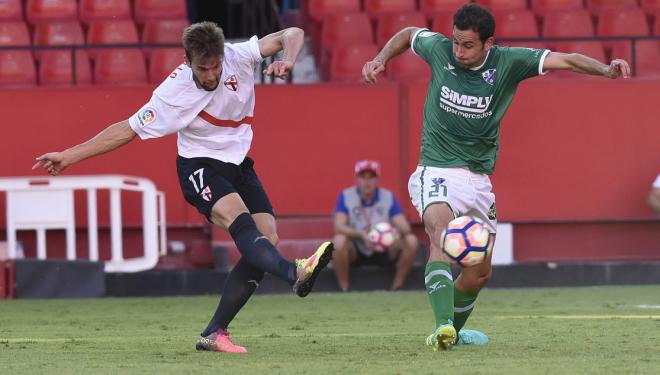 Carrillo, en un encuentro de liga (Foto: SFC).