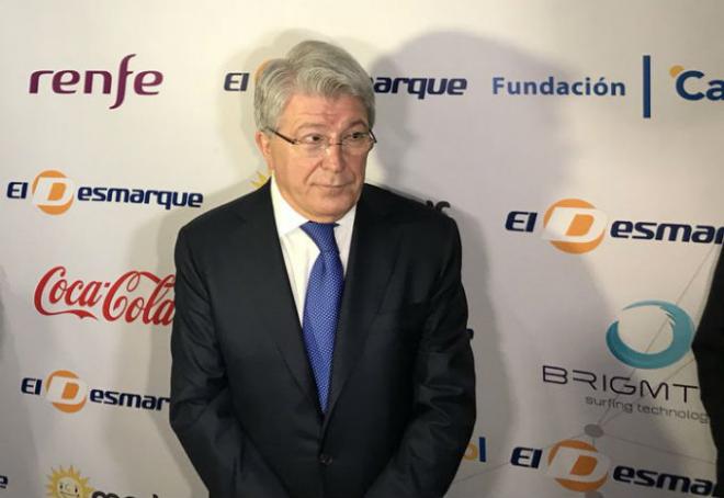 Enrique Cerezo en los Premios DEX (Foto: Kiko Hurtado).