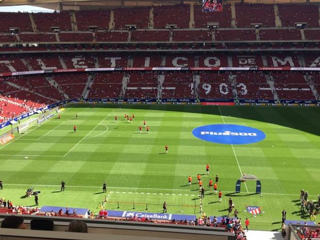 Otra visita del Sevilla esta temporada al Wanda Metropolitano.
