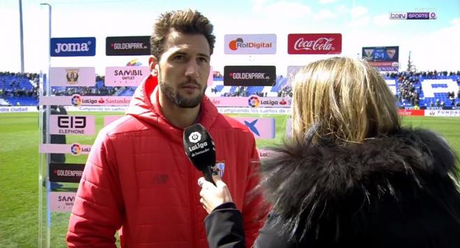 Franco Vázquez, tras el partido.