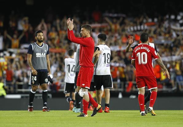 El Sevilla perdió en la primera vuelta ante el Valencia.