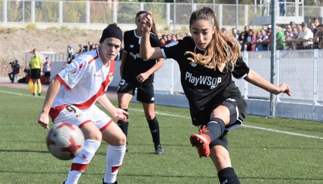 El Sevilla Femenino consigue empatar contra el Rayo.