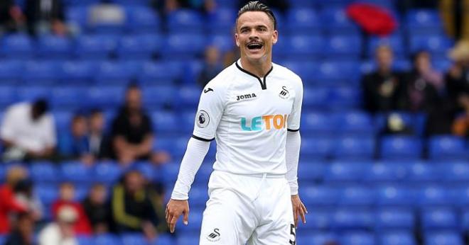 Roque Mesa, centrocampista del Swansea.