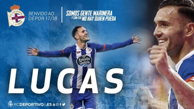 Lucas Pérez regresa al Dépor.