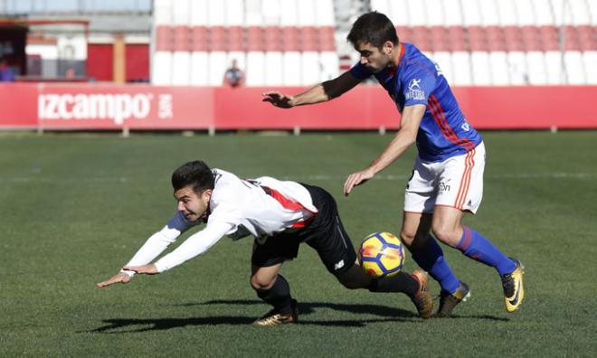 Acción del partido (Foto: Kiko Hurtado).