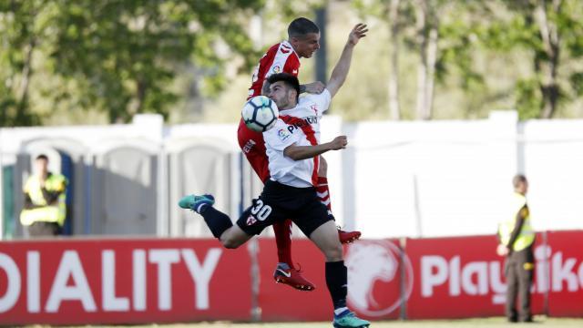 Imagen del Sevilla Atlético-Nástic. (Foto: LaLiga)