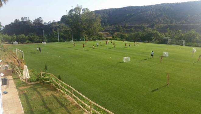 El filial volverá a Alhaurín el Grande (Foto: Sevilla FC).