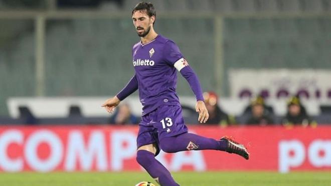 Davide Astori, el capitán de la Fiorentina fallecido este domingo.