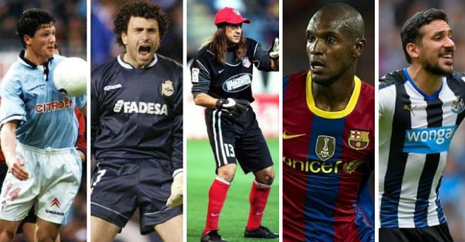 Varios futbolistas que vencieron a la enfermedad.