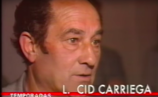 Luis Cid Carriega, exentrenador del Betis.