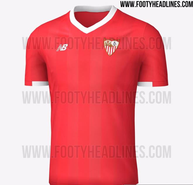 Posible camiseta del Sevilla para la 17/18.