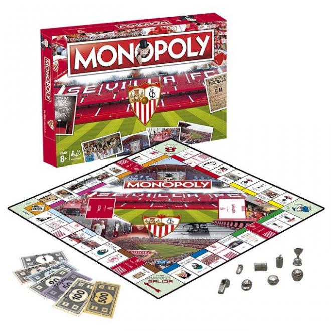 El nuevo Monopoly dedicado al Sevilla FC.