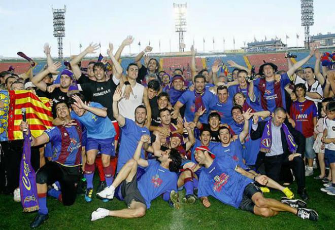 El ascenso del Levante a Primera de 2010 es quizá el día más especial en el Ciutat de València
