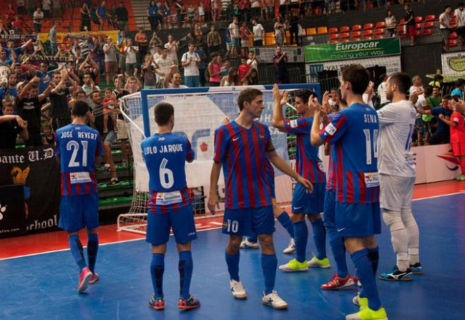 Levante Dominicos-Maristas dedicó a su afición el empate ante Inter Movistar