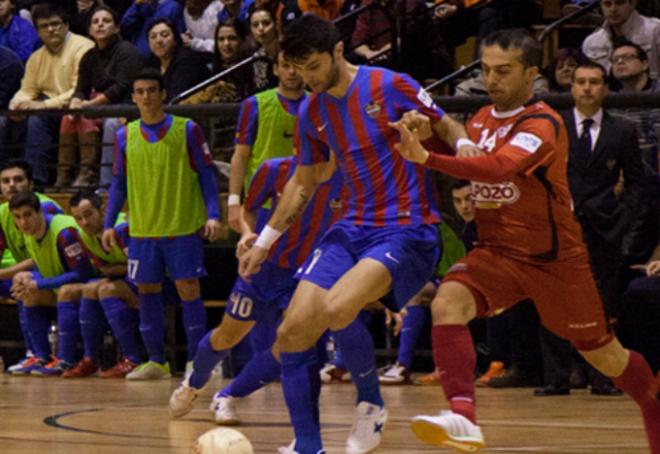 El Levante UDDM cayó 2-6 ante ElPozo Murcia (Foto LNFS.es)