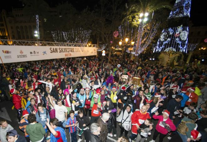 Un año más, la San Silvestre agota sus 15.000 dorsales.