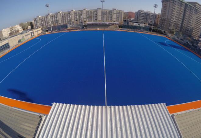 La pista azul de Beteró, referente internacional.