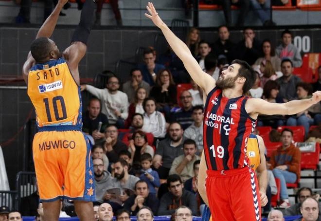 El Valencia Basket se vio lastrado por el 13-0 del inicio del partido.