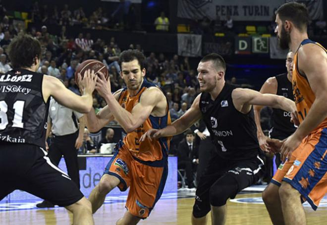 Pau Ribas, de los mejores en la victoria del Valencia Basket (Foto ACB.com)