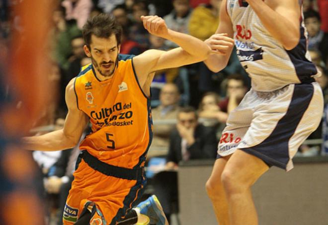 Pau Ribas volvió a ser uno de los mejores del Valencia Basket (Foto ACB.com)