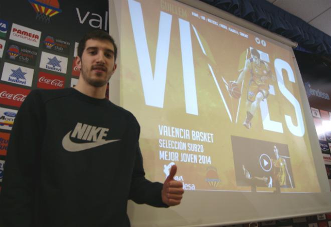 Guillem Vives espera ganar al Madrid para estrenar su web con victoria.