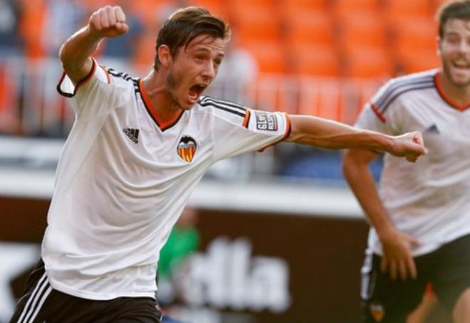 Fernando Cano, uno de los más destacados del Mestalla. (Foto: Lázaro de la Peña / Valencia CF)