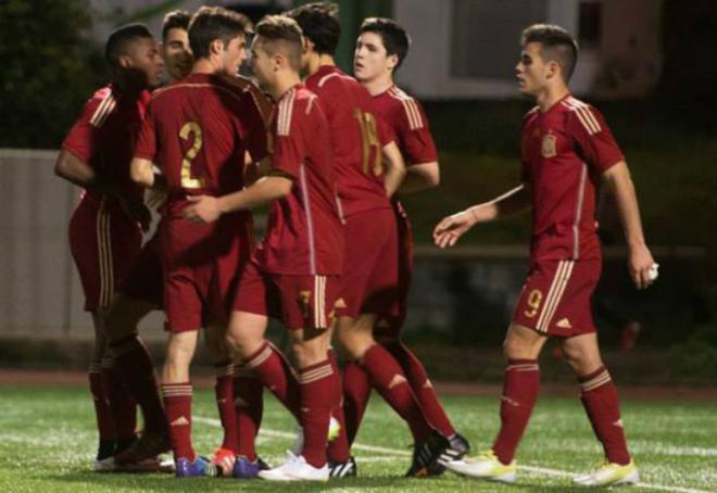 La Selección española sub-18 venció por 3-1 a Portugal con Toni Lato en plan crack (Federación Las Palmas)