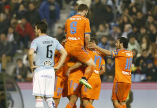 Estos son los datos más relevantes de los Valencia-Celta (Foto: Lázaro de la Peña / Valencia CF)