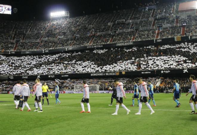 La afición ha vuelto a creer en el Valencia. (Foto: David González)