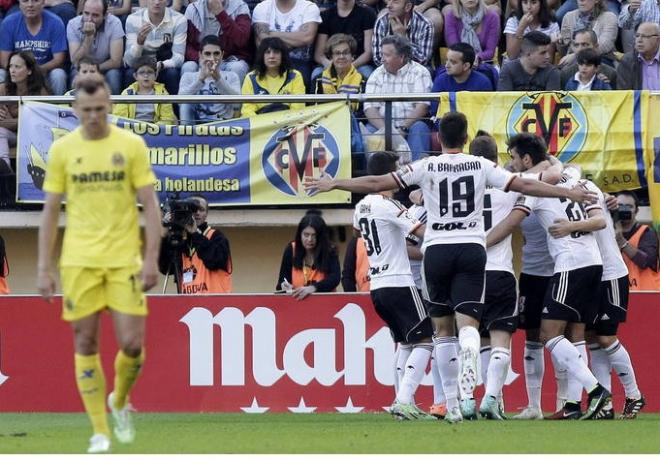 El Valencia ya logró vencer al Villarreal en la primera vuelta con un importante triunfo 1-3.