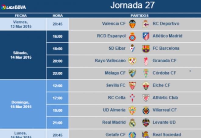 Mestalla vivirá su primera jornada en viernes, ante el Deportivo de la Coruña y previa a las Fallas.