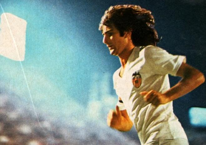 Mario Alberto Kempes, leyenda del Valencia CF, marcó una época en el club.