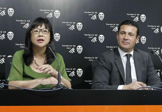 Layhoon Chan y Amadeo Salvo, en rueda de prensa.