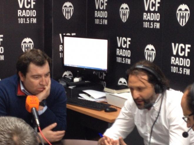 El director deportivo, Rufete, y el de comunicación, Damià Vidagany han hablado en VCF Radio.