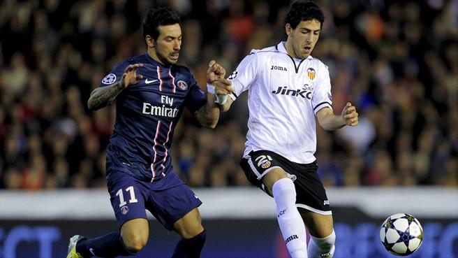 Lavezzi termina contrato en 2016 con el PSG y Mestalla podría ser su próximo destino.