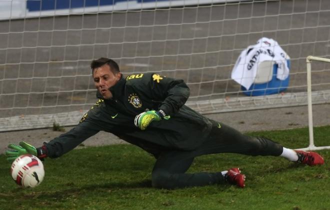 Diego Alves jugará su primera hran competición con Brasil, la Copa América este verano.