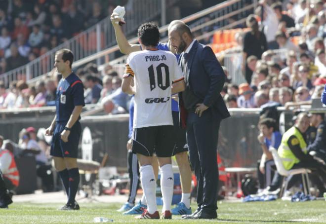 Parejo es un hombre clave para Nuno en el Valencia CF.