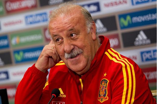 El seleccionador Vicente Del Bosque ha comparecido ante los medios de comunicación.