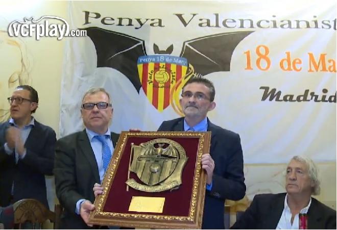 La Peña Valencianista de Madrid '18 de març'' celebró su 20 aniversario este sábado.