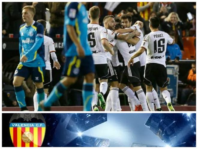 El Valencia será de Champions si gana al Celta de Vigo.