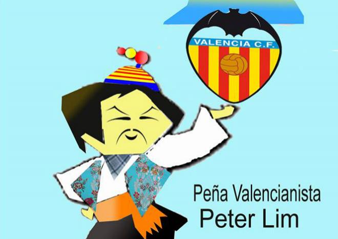 Peter Lim ya tiene una nueva peña valencianista.